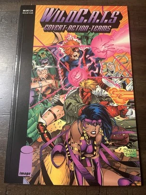 Libro de cómics de novela gráfica Wildcats: Compendium Image TPB primera impresión Foto 1 de 2