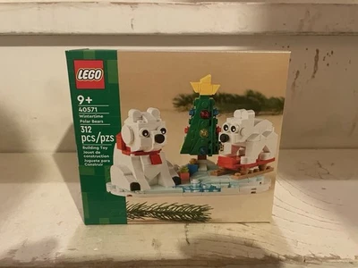 LEGO Seasonal: зимние полярные медведи (40571) новый запечатанный - Изображение 1 из 2