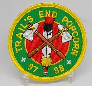 Trail's End Popcorn 97-98 Patch BSA Boy Scouts OF America NEW - Picture 1 of 2