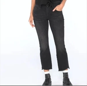 CAbi Jeans Damen schwarz 8 schwarz Hi-Low Crop Herbst 2023 #4519 asymmetrischer Saum - Bild 1 von 16