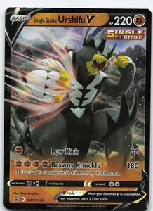 Single Strike Urshifu V - SWSH106 Promo Holo SWSH: Sword & Shield Promo Cards NM - Picture 1 of 2