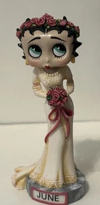 Vintage Betty Boop / The Danbury Mint / Juni Kalender Figur / Braut - Bild 1 von 6