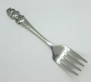 Oneida Care Bear * 1 Baby Gabel * 4 3/8" Edelstahl Besteck EXC - Bild 1 von 5