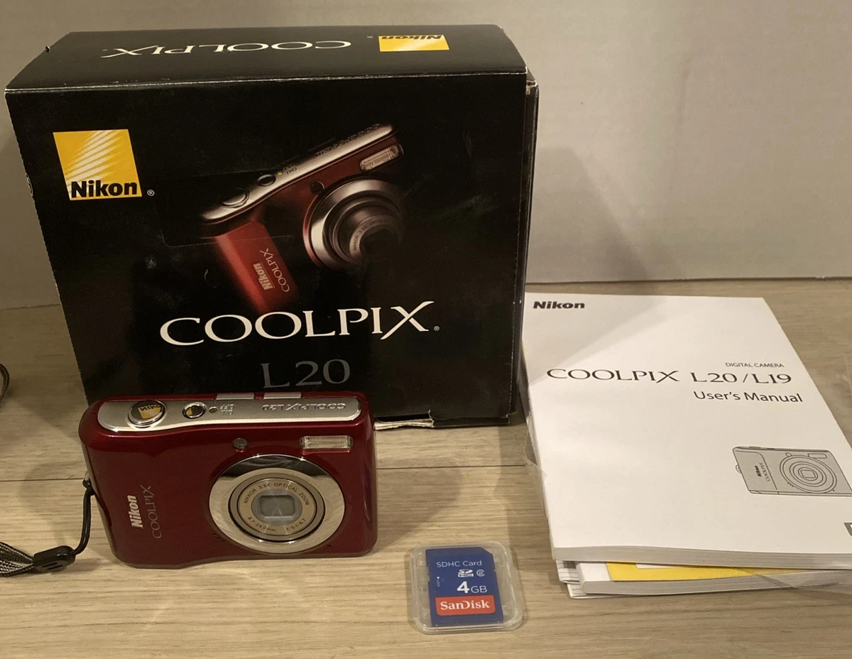 Nikon Coolpix L20 Digital Cameras for Sale | Shop New & Used