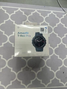 Amazfit T-Rex Pro 47mm Black Case with White Silicone Band (A2013) - Photo 1 sur 1