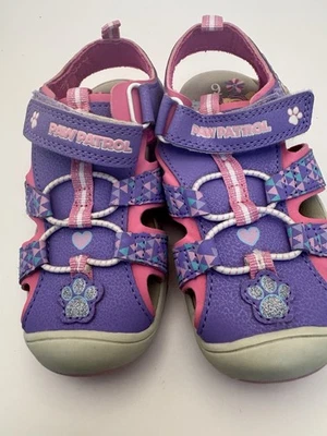 Niñas Paw Patrol Púrpura con Suela Rosa Talla 9 Envío Rápido Foto 1 de 4