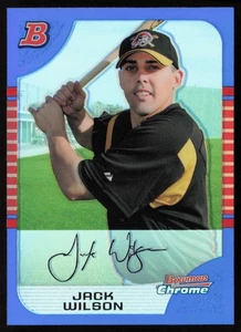 Jack Wilson 2005 Bowman cromo azul refractores #94 #/150 - Pittsburgh Pirates - Imagen 1 de 2