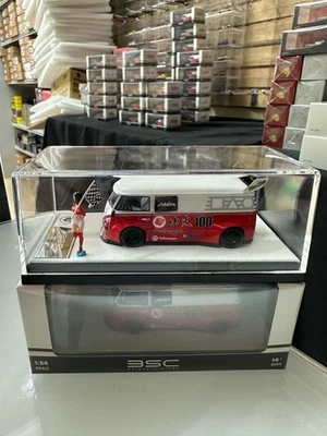 大众 T1 巴士大众 IDEMITSU 100 女雕像 1/64 压铸汽车模型 BSC 出品 — 第 1/4 张图片
