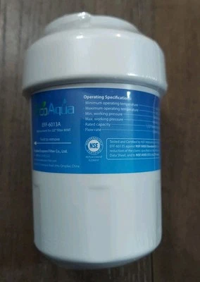 EcoAqua Refrigerator Water Filter EFF-6013A New Sealed GE Filter MWF Replacement - Image 1 of 3