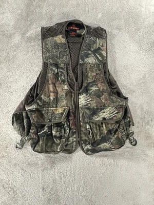 Game Winner Camouflage Hunting Vest Mesh Vented Full Zip Size Large - Image 1 of 4