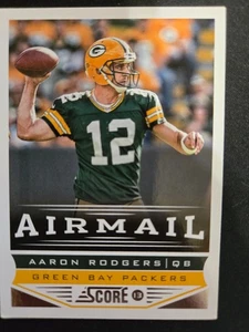 2013 Panini Score Football AIRMAIL No. 232 Aaron Rodgers - Green Bay Packers - Picture 1 of 2