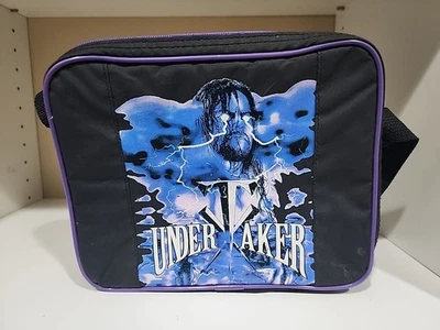 VINTAGE 1999 WWF WWE WRESTLING THE UNDERTAKER SOFT SHELL LUNCH BOX COOLER BAG - Image 1 of 4