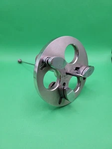 3 Jaw Face Plate Collet Chuck 8mm Watchmaker Lathe FacePlate Wolf Jahn Co - Picture 1 of 17