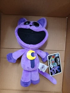 Original Poppy Playtime Smiling Critters CATNAP 8 Zoll lila Katze lizenziert Plüsch - Bild 1 von 2