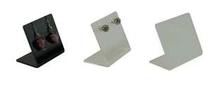 Acrylic Slim 4 Notch Earring Teardrop Cluster Stand Showcase Jewellery (Large) - Picture 1 of 7
