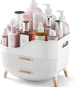 Makeup Organizer with Drawers,Large Skincare Storage Box for Vanity & Countertop - Picture 1 of 24