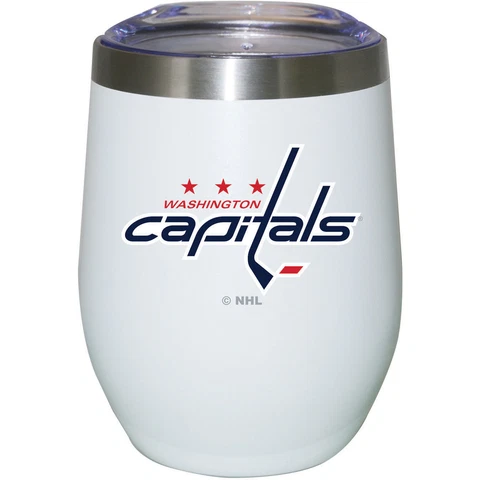 Washington Capitals 12oz. Logo Stemless Tumbler Cover