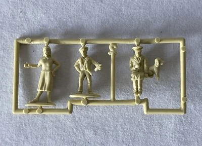 Vintage Lledo Days Gone Toy Car 1980's Figures on Plastic Sprues #1 - Image 1 of 4