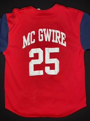 Camiseta deportiva de colección Mark McGwire de los Cardenales de San Luis #25 XL MLB Foto 1 de 4