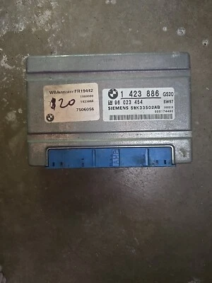 BMW 328i 2000 módulo de unidad de control de transmisión computadora TCU TCM 1423886 OEM Foto 1 de 3