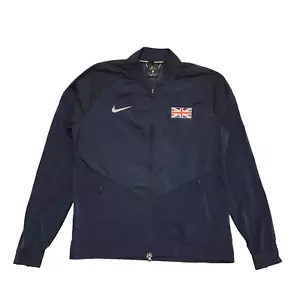 Nike Dri-Fit Lightweight Navy Blue Sports Jacket UK Women's Medium L507 - Picture 1 of 6