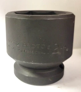 PROTO 2" 6-Point Impact Socket, Standard Length, #5 Spline Drive, J09932 - Picture 1 of 3