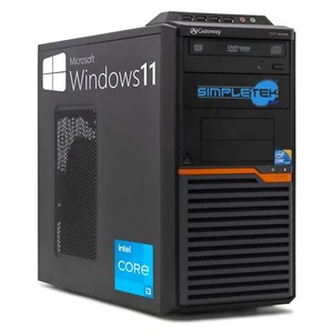 ACER GATEWAY DT50 i3 8GB 480GB WIN11 COMPUTER FISSO MINI TOWER PC SERIALE RS232 - Bild 1 von 6