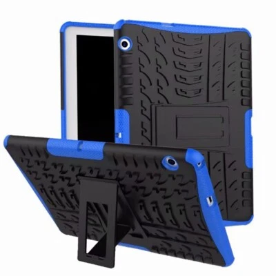For Huawei Mediapad T3 9.6 T5 10.1/M5 Lite/SE Case Armor Rugged Stand Hard Cover - Image 1 of 4