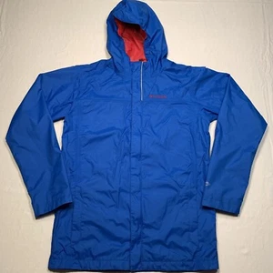 Columbia Sportswear Jacket Youth XL Coat Pockets Lines Full Zip EUC Outdoor Blue - Picture 1 of 16
