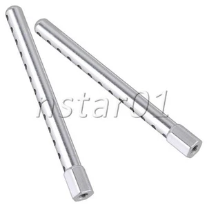 Poste de cuerpo plateado 102037 de aleación de aluminio RC1:10 4 piezas repuesto para HSP - Imagen 1 de 4