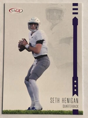 2025 Sage High Series #142 Seth Henigan Memphis Purple - Image 1 of 2