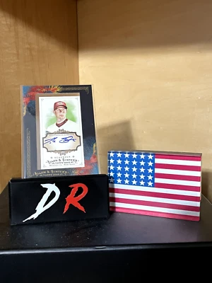 Max Scherzer, 2009 Topps Allen & Ginter's, Framed Mini Autos, DBacks, #AGA-MS - Image 1 of 3