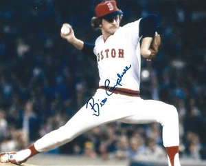 BOSTON RED SOX LEGEND BILL CAMPBELL SIGNED 8X10 ALL STAR SAVES LEADER 2X ROLAIDS - Picture 1 of 1