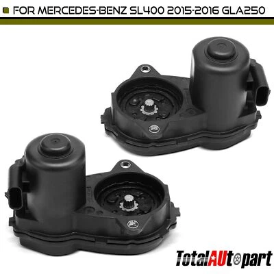 2x Actuador de freno de estacionamiento para Mercedes-Benz CLA250 2014-2019 SLK55 AMG lateral trasero Foto 1 de 4