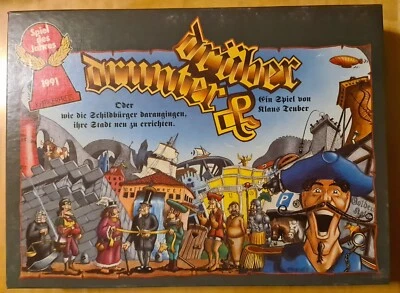 Drunter und Drüber - Spiel Des Jahres 1991, Hans Im Glück  Vollständig Gebraucht - Bild 1 von 4