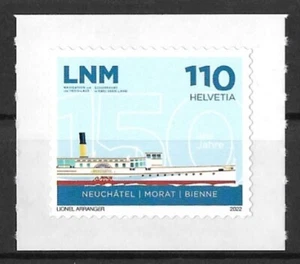 Schweiz Mi.Nr. 2800** (2022) postfr. (skl)/150 J. Schifffahrtsgesellschaft LNM - Bild 1 von 1