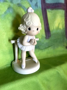 1985 Precious Moments-Ballerina-Lord Keep Me On My Toes 6" Figurine - Picture 1 of 4