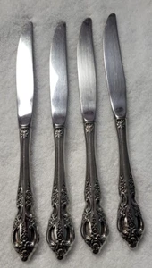 ONEIDA MONTE CARLO Set of 4 DINNER KNIVES USA Stainless Flatware - Picture 1 of 5