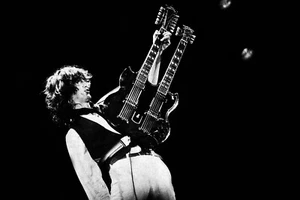 Jimmy Page - Led Zeppelin - Fine Art Giclee Canvas Print Photo Wall Art. (019) - Picture 1 of 5