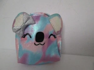 Claire’s Mini Keychain Coin Purse Backpack Clip Glitter Koala Bear - Picture 1 of 2