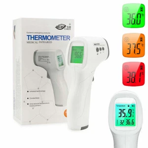 TERMOMETRO DIGITAL INFRARROJO MEDIR TEMPERATURAS SIN CONTACTO LASER ADULTO NIÑOS - Imagen 1 de 2