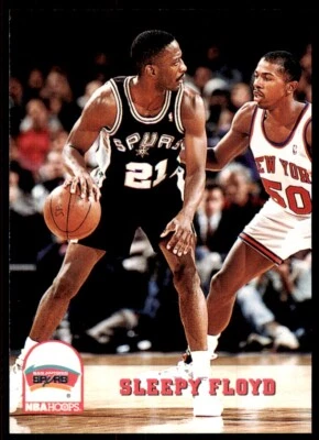 1993-94 NBA Hoops Sleepy Floyd (102) Basketball cards #404 - Image 1 of 2