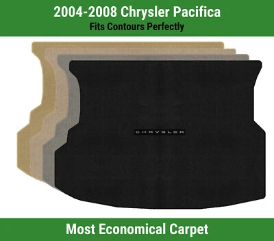 Lloyd Velourtex Cargo Carpet Mat for '04-08 Chrysler Pacifica w/Chrysler 1 Logo - Изображение 1 из 4