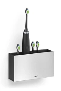 Zack Potes Brushed Stainless Steel Toothbrush Holder, Large - Picture 1 of 3