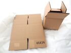 4 x 4 x 4' Corrugated Kraft Shipping Boxes Select Quantity SHIPS FAST!