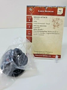 D&D Miniatures War Drums Large Duergar #36 Rare - Neu - Bild 1 von 2