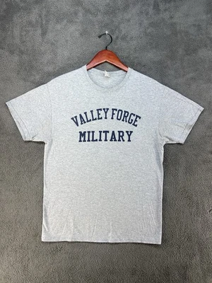 Camisa DE COLECCIÓN Valley Forge Academia Militar Para Hombre’s M Gris Foto 1 de 4
