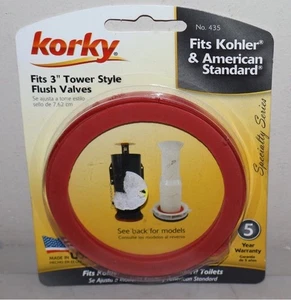 Korky (#435) 3" Turm-Spülventil-Dichtung - passt Kohler & American Standard - USA - Bild 1 von 2