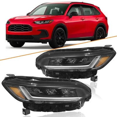 LED Headlight Assembly for 2023 2024 2025 Honda HR-V HRV Driver / Passenger Side Foto 1 de 4