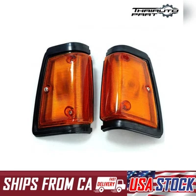 LR 转角灯侧标记转向信号灯适用于日产 Datsun 720 J18 1980 - 1986 — 第 1/4 张图片